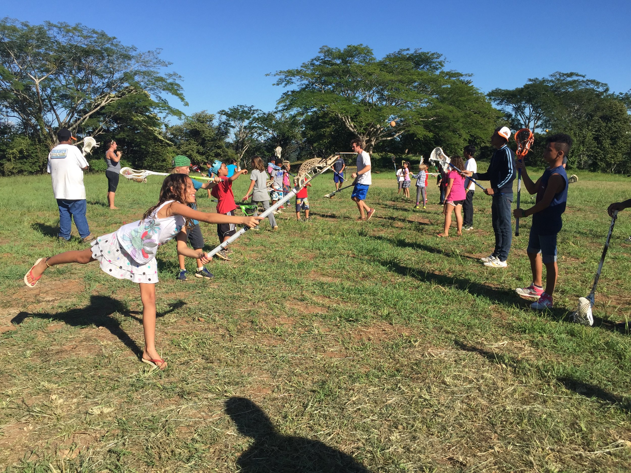 Players Lead Clinic in San Juan Del Sur