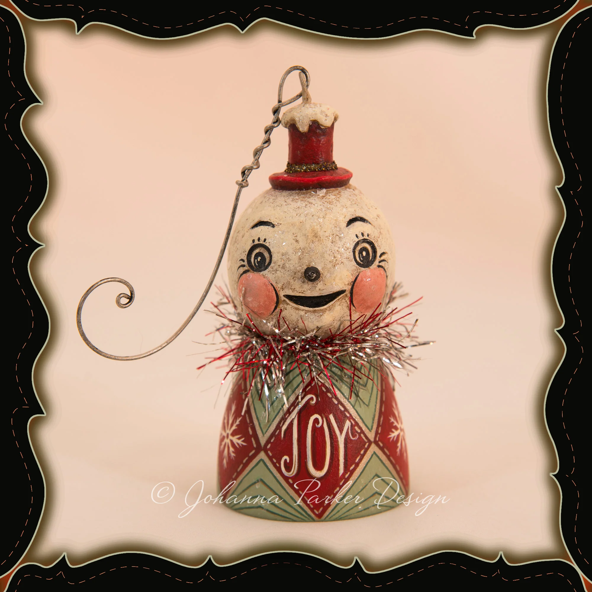 Johanna-Parker-Joy-Snowman-Ornament-Bell-framed.jpg