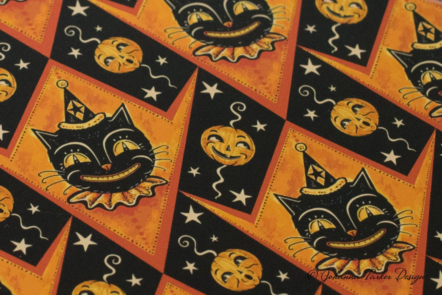 Black Cats & Jacks Halloween Hat — Johanna Parker Design