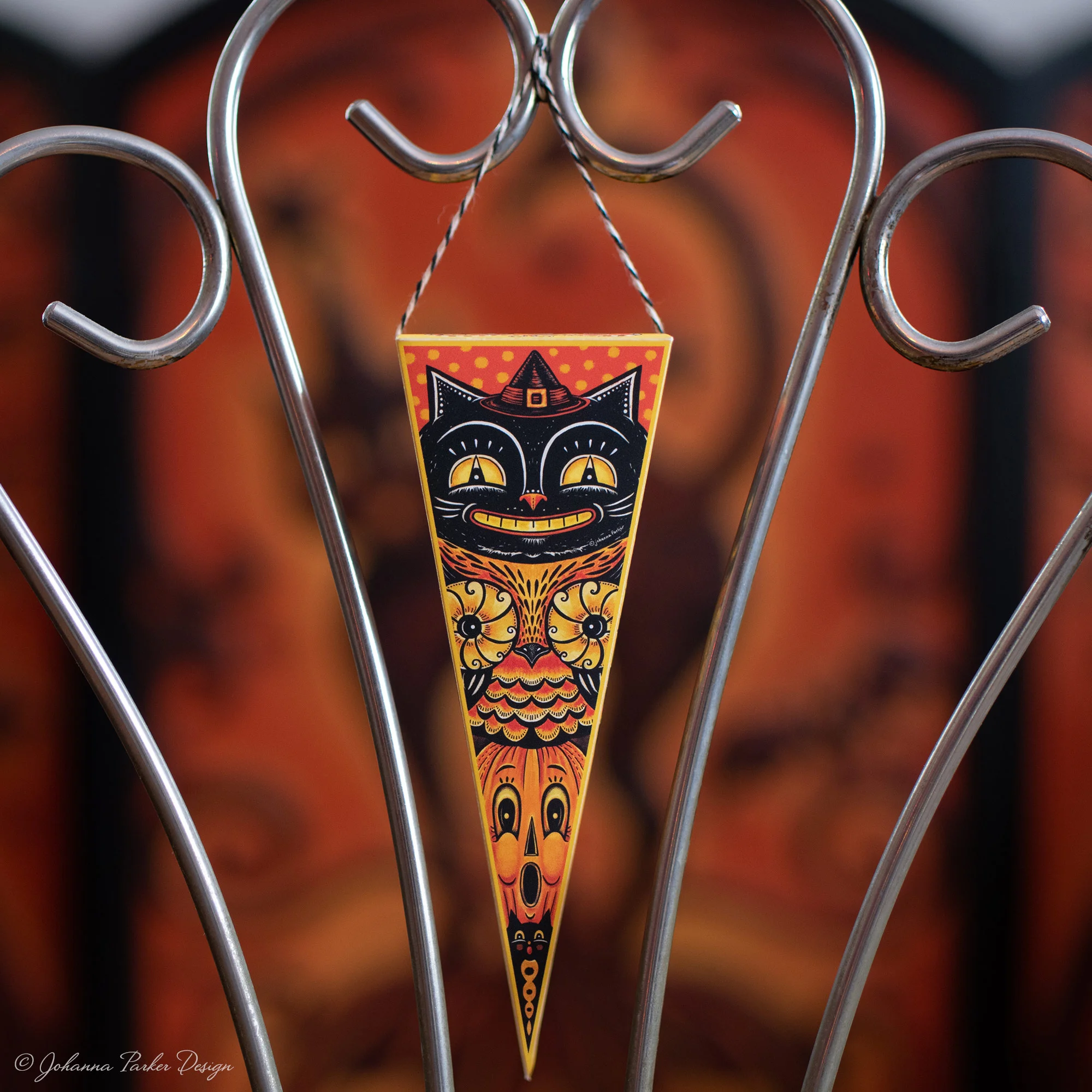 Halloween Totem Candy Box Ornament