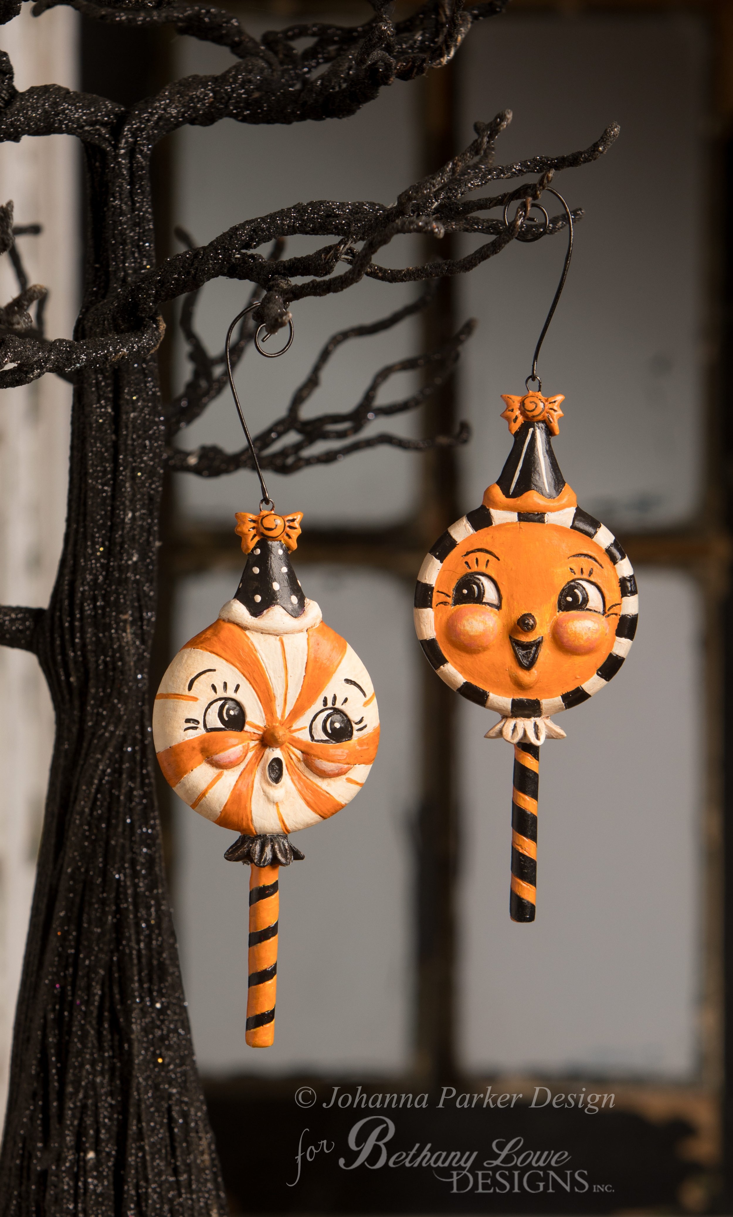  Spooky Sweet Ornament Halloween Merrymint Treats by © Johanna Parker Design for Bethany Lowe Designs 