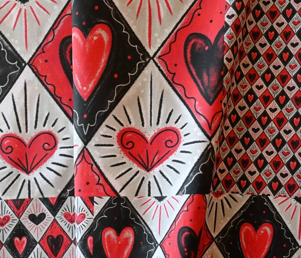 Vintage-Checkered-Heart-Diamonds-Fabric-Johanna-Parker.jpg