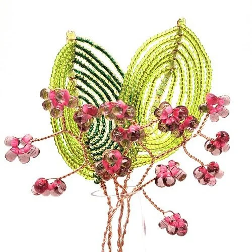 French Flowers &amp; Leaves at Beadology Iowa