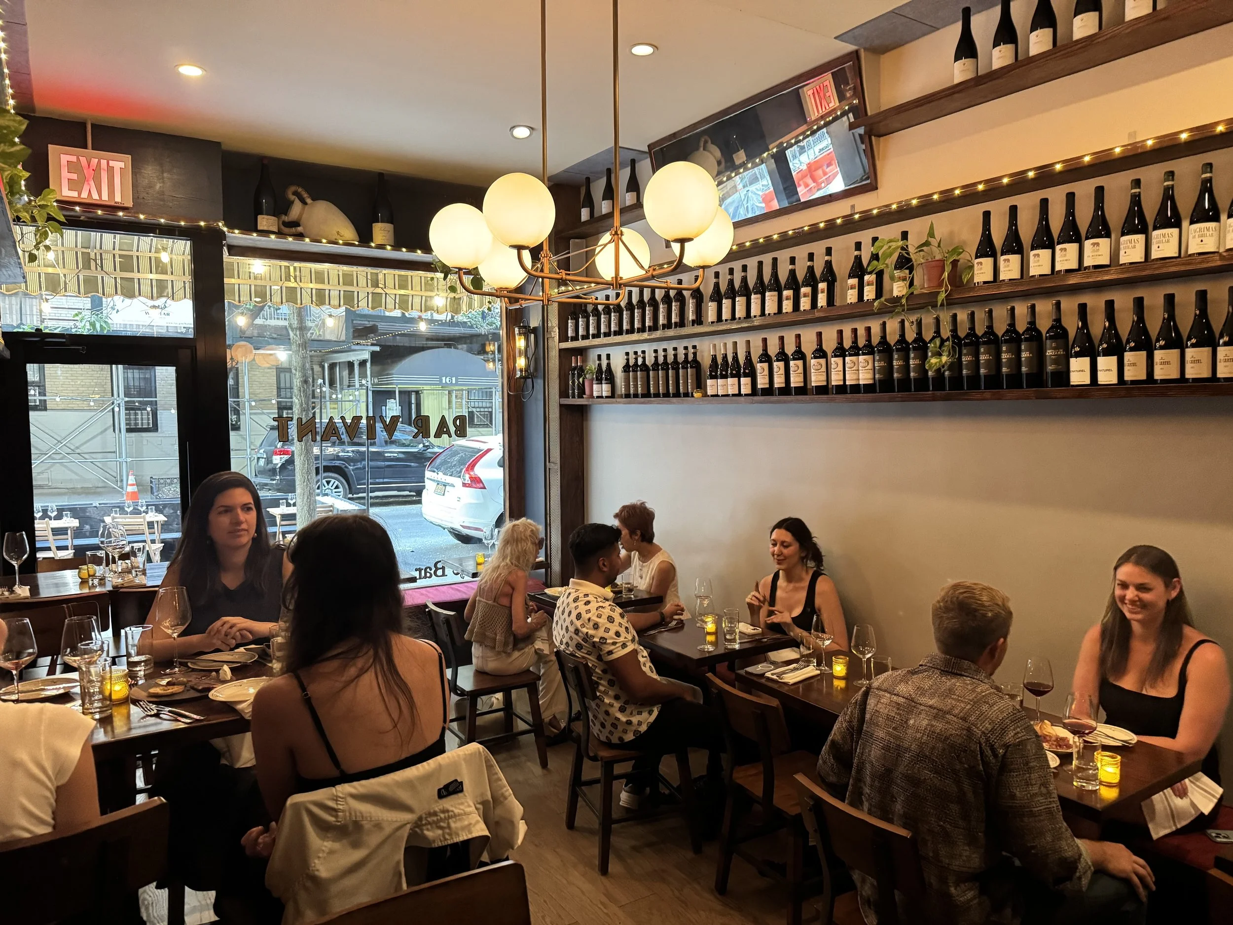 Bar Vivant NYC interior with customers