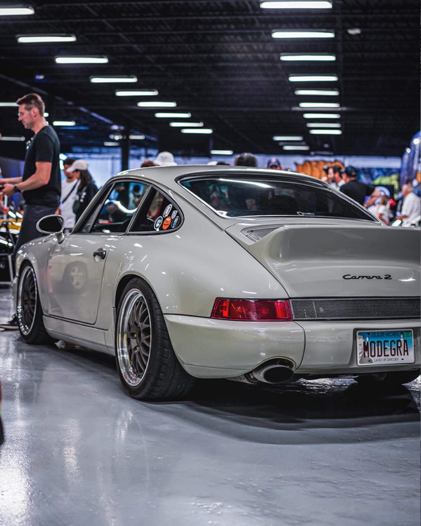 This Fashion Gray 964 was a show stopper at #Check22. Loving what @olsenmotorsport put together on this build.
