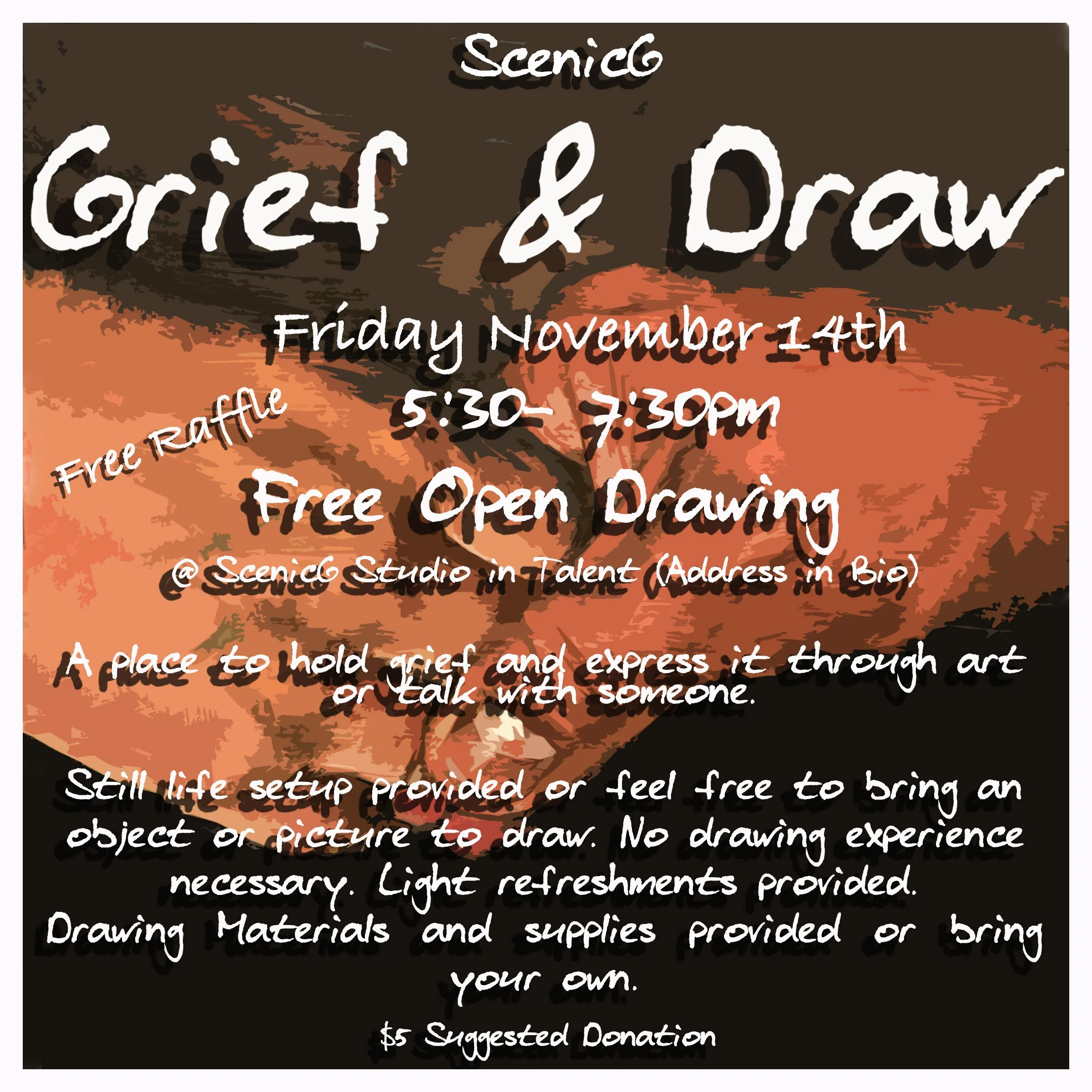 Grief and Draw/ Dibujar Y La Perdida