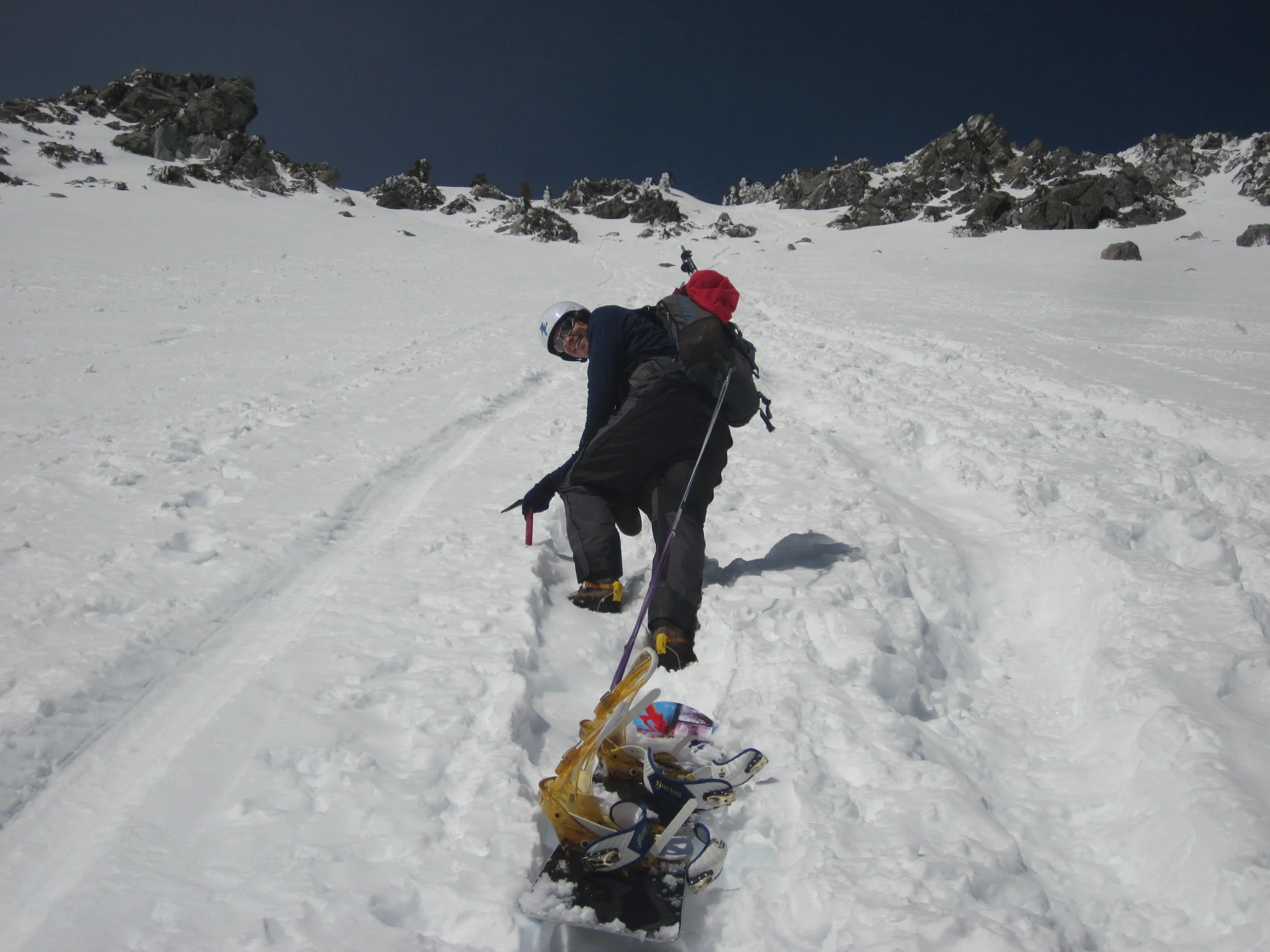 ben climbs baldy