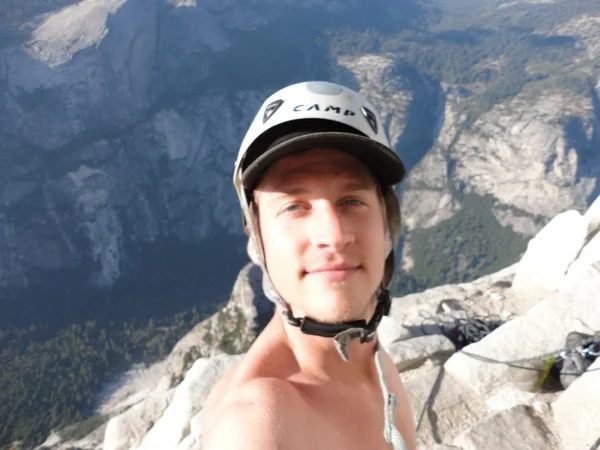 Logan takes a classic self portrait
