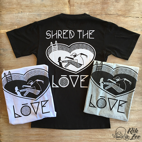 Shred The Love - T-shirt