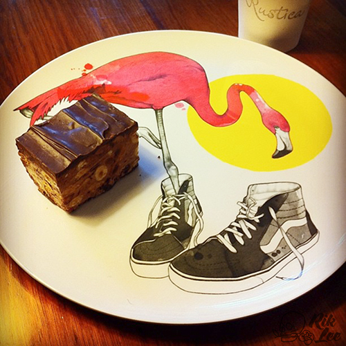 Flamingo Plate