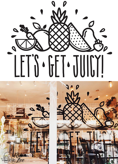 Remix Juice Bar Window