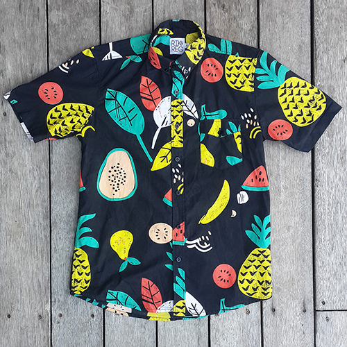 Rik & Reg Tropical Rush Button Up Shirt