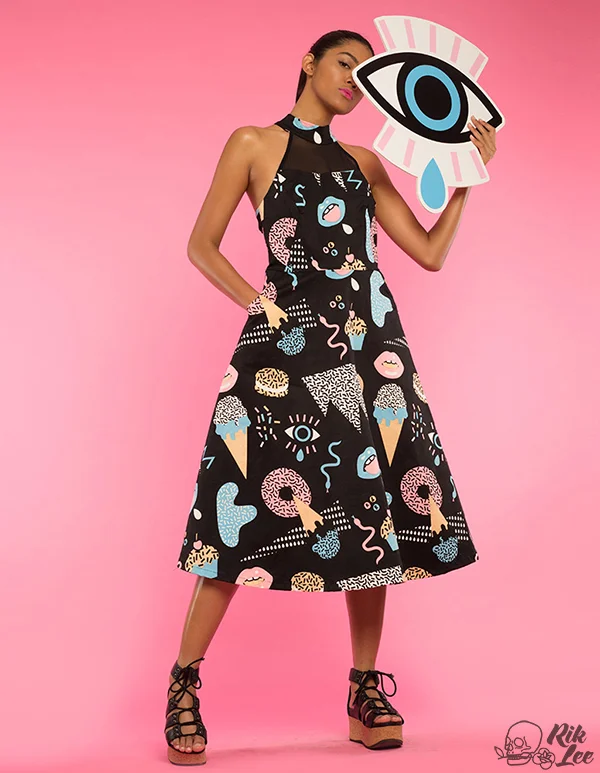 Rik & Reg Snack Club Maxi Dress