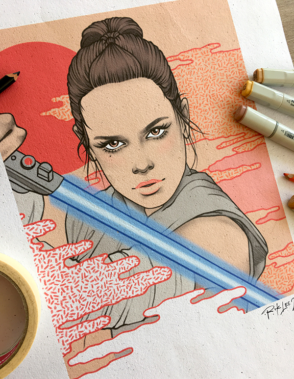 Rey - The Last Jedi, Star Wars X Radio Velvet