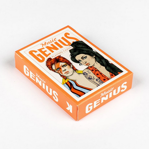 Music Genius Playing Cards