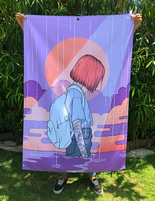 Closer - Fabric Banner