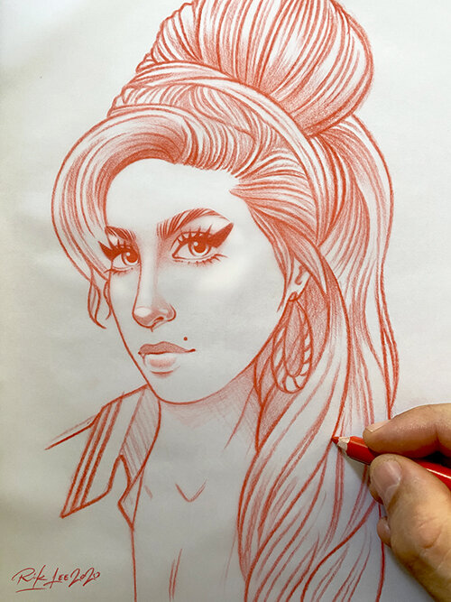 Amy Winehouse Sketch