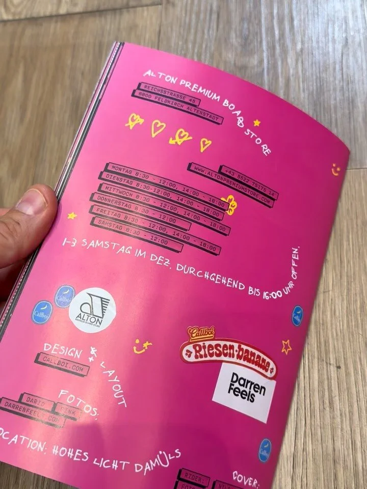 Das neue ALTON Winter Magazin 26/27 kommt!

In K&uuml;rze landet unser neues Wintermagazin &ndash; direkt von eurem Postboten des Vertrauens &ndash; in eurem Briefkasten.

Freut euch auf die neuesten Highlights der kommenden Wintersaison:

Boards | B