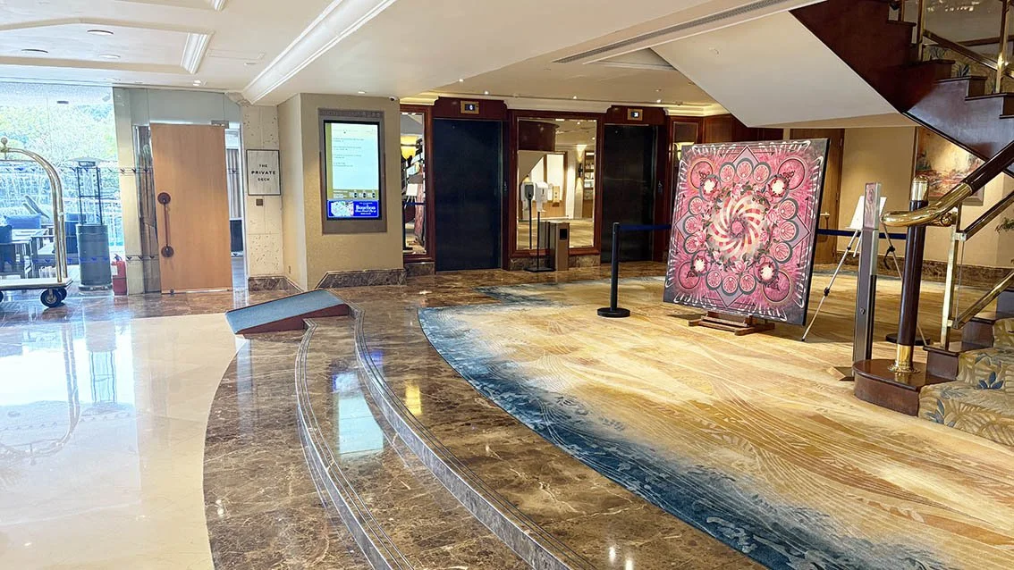 2025 ~ "Mother" displayed at the lobby of AMC, Hong Kong