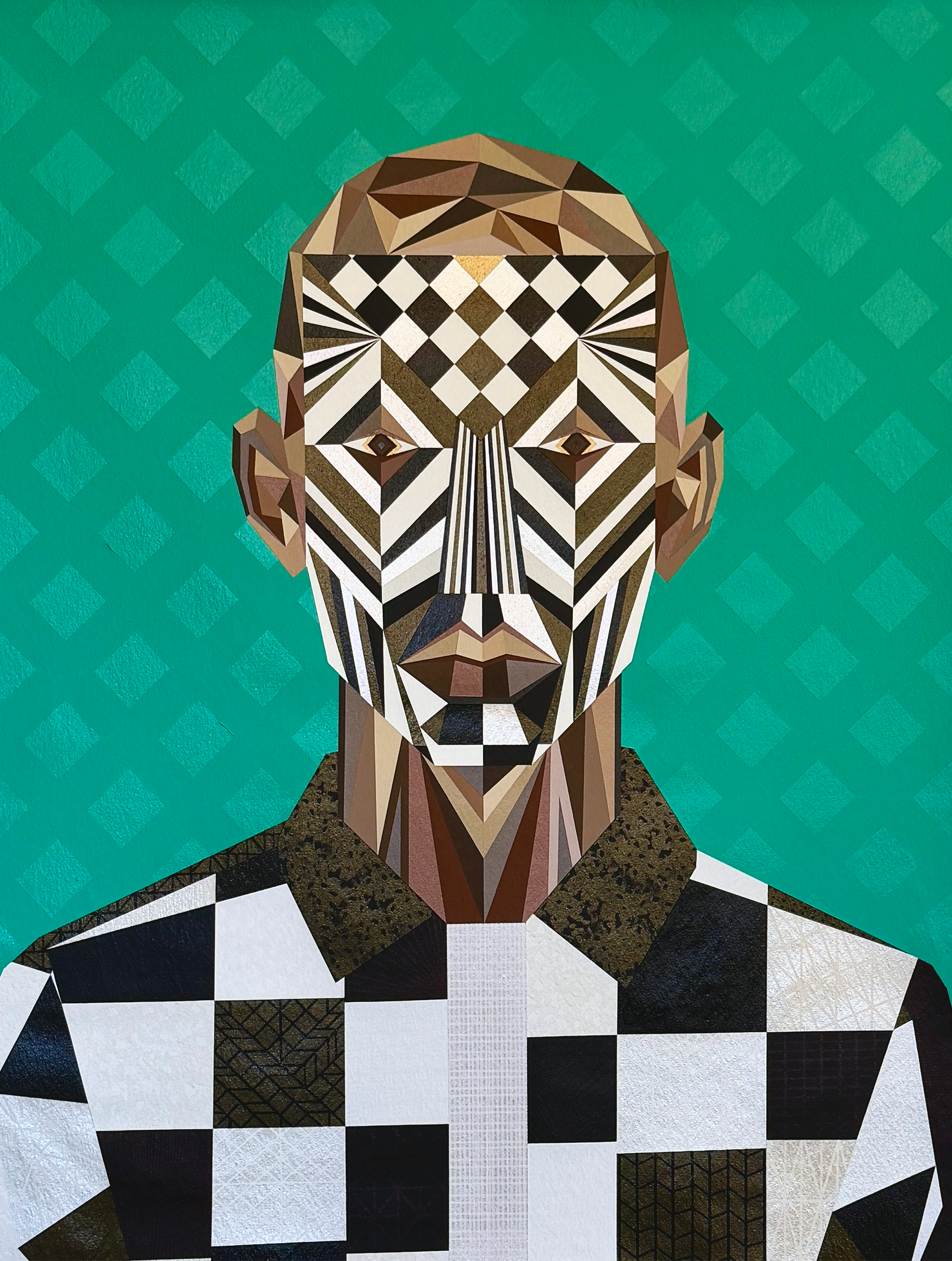 "Chess" - 2026 / Acrylic on Canvas / 36 in x 48 in / Available