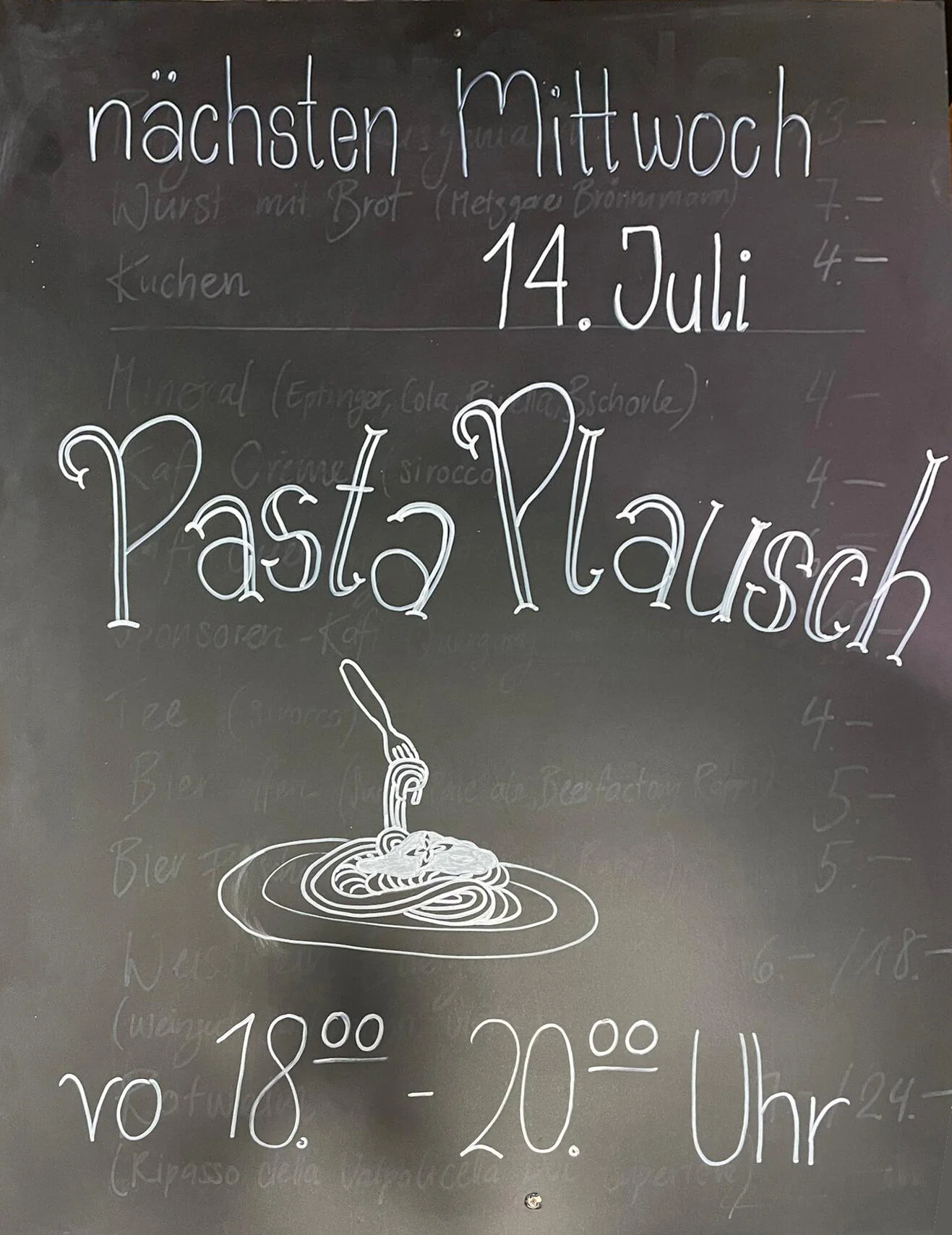 Pasta-Plausch