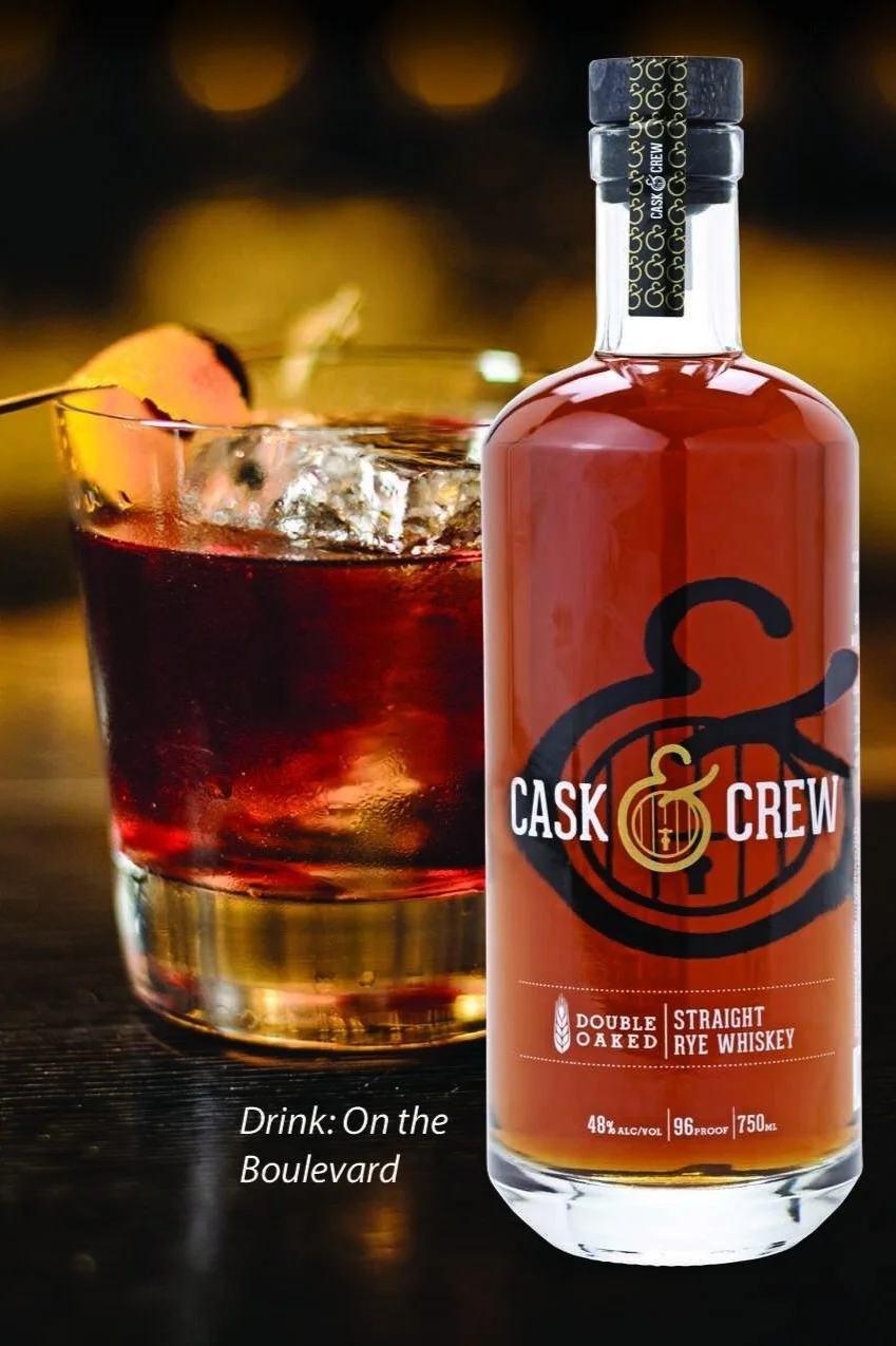 Cask and Crew Double Oak Straight Rye Whiskey