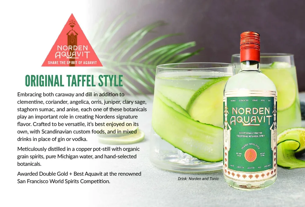 Norden Aquavit Original Taffel Style — Stone Fence Beverage