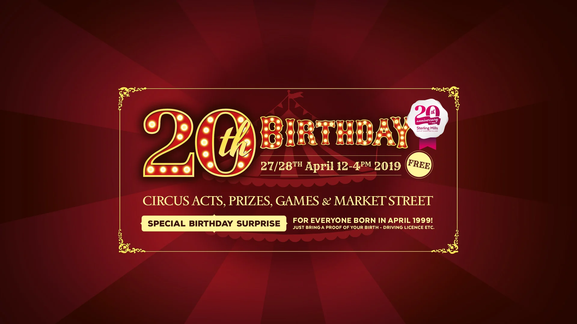 20th Birthday Weekend!