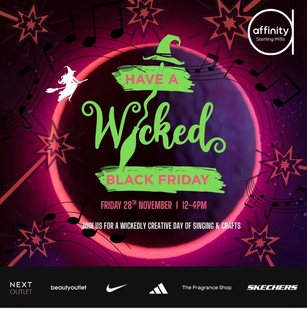 🎶💚A Magical Afternoon Awaits! 🩷🎶
Join us this Black Friday, 28th November from 12–4pm for a spellbinding day filled with crafts, singing, and creative fun!
Bring your friends and family to enjoy a little green inspired magic, hands on act