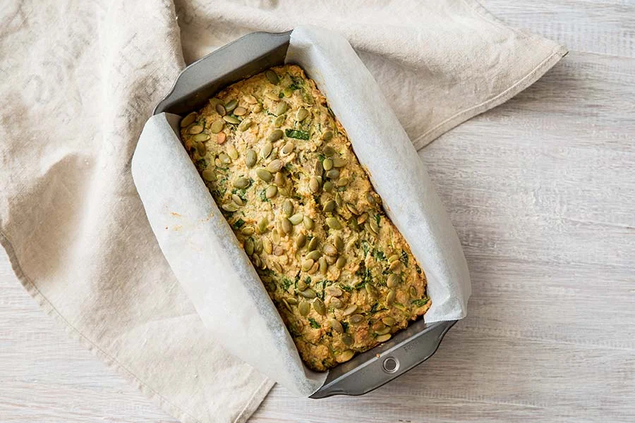 Slow Food: Spinach & Zucchini Loaf