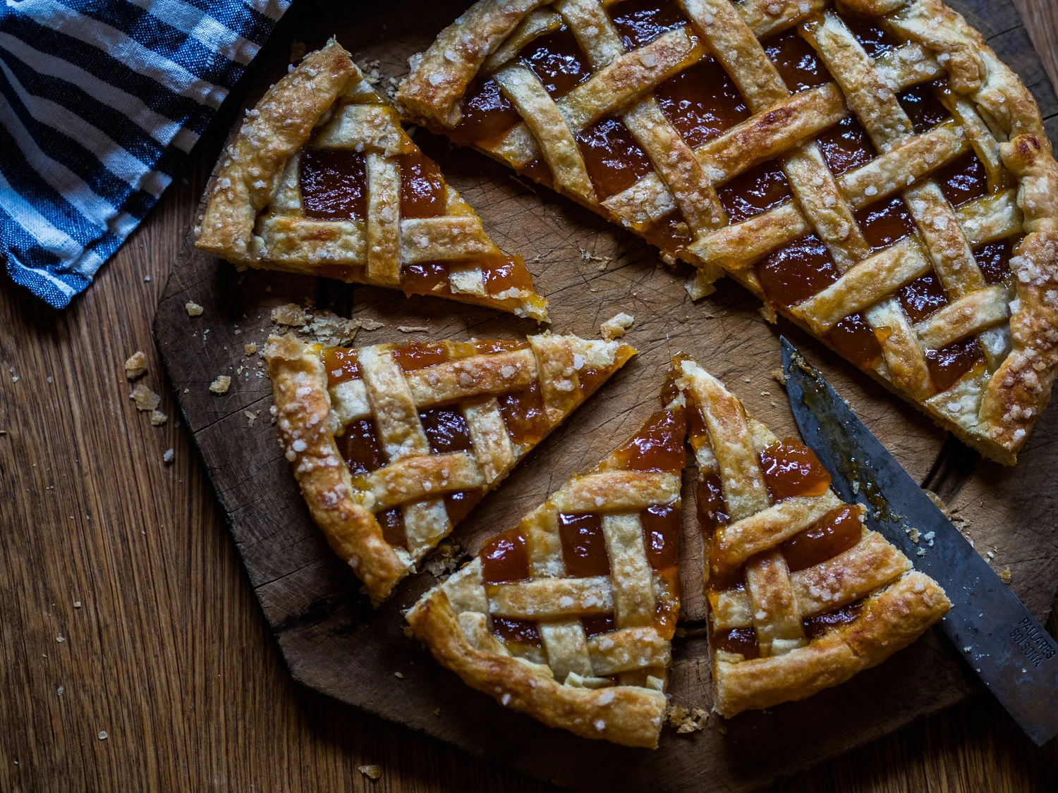 Slow Food: Ostro's Apricot Jam Crostata