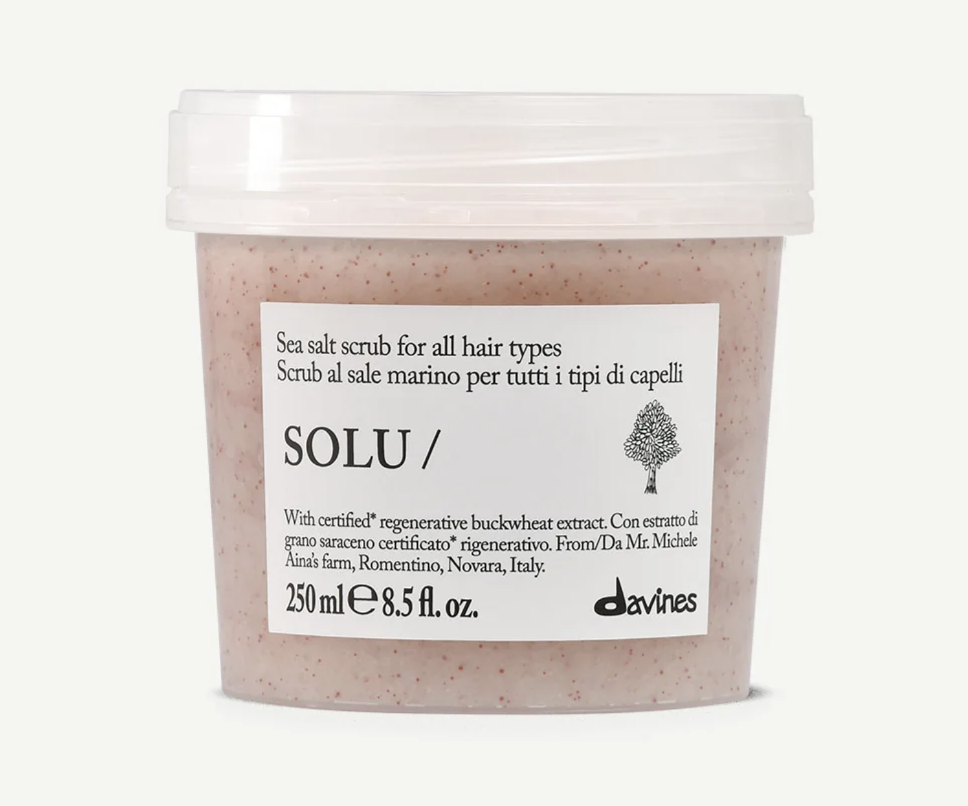 Davines SOLU Sea Salt Scrub Cleanser