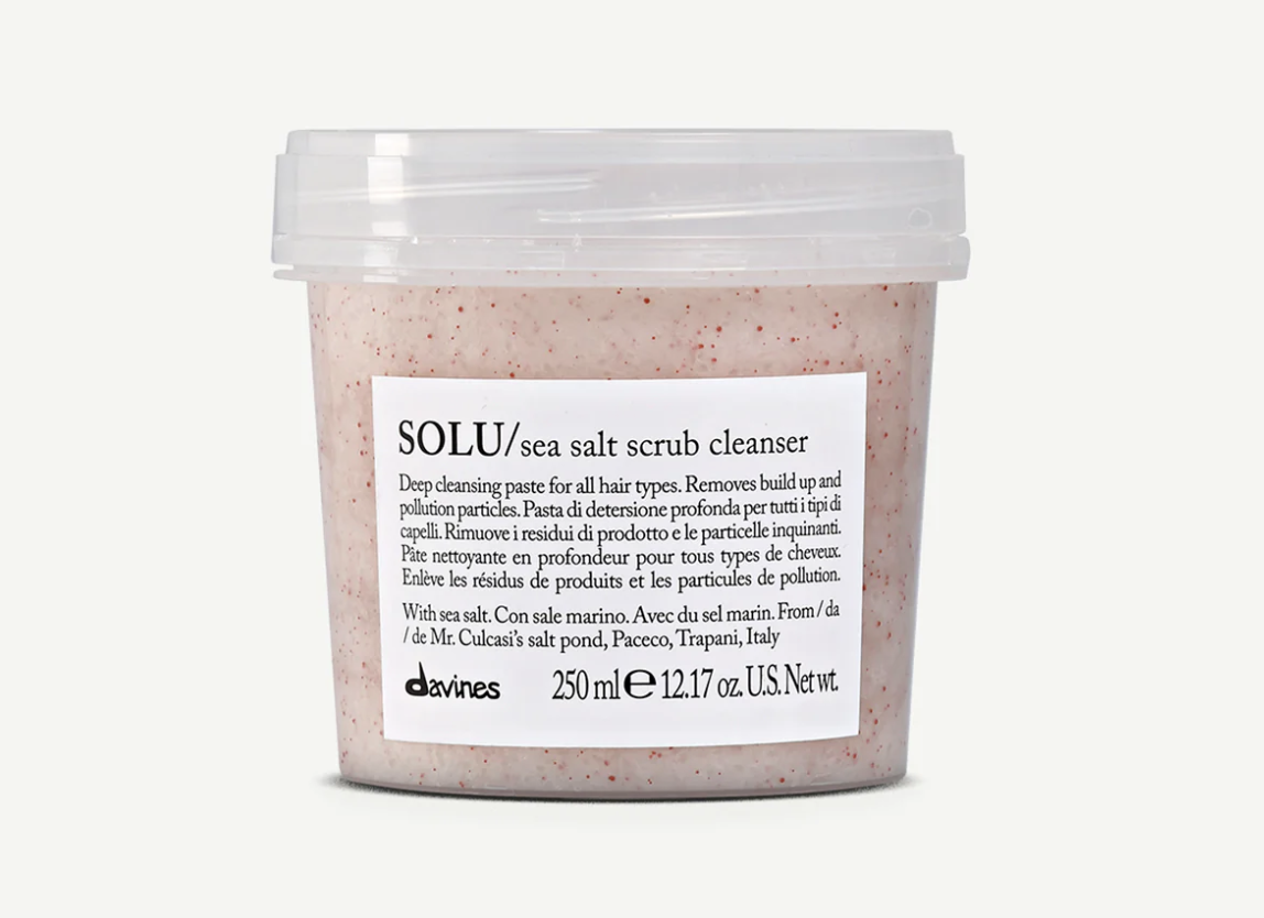 Davines SOLU Sea Salt Scrub Cleanser