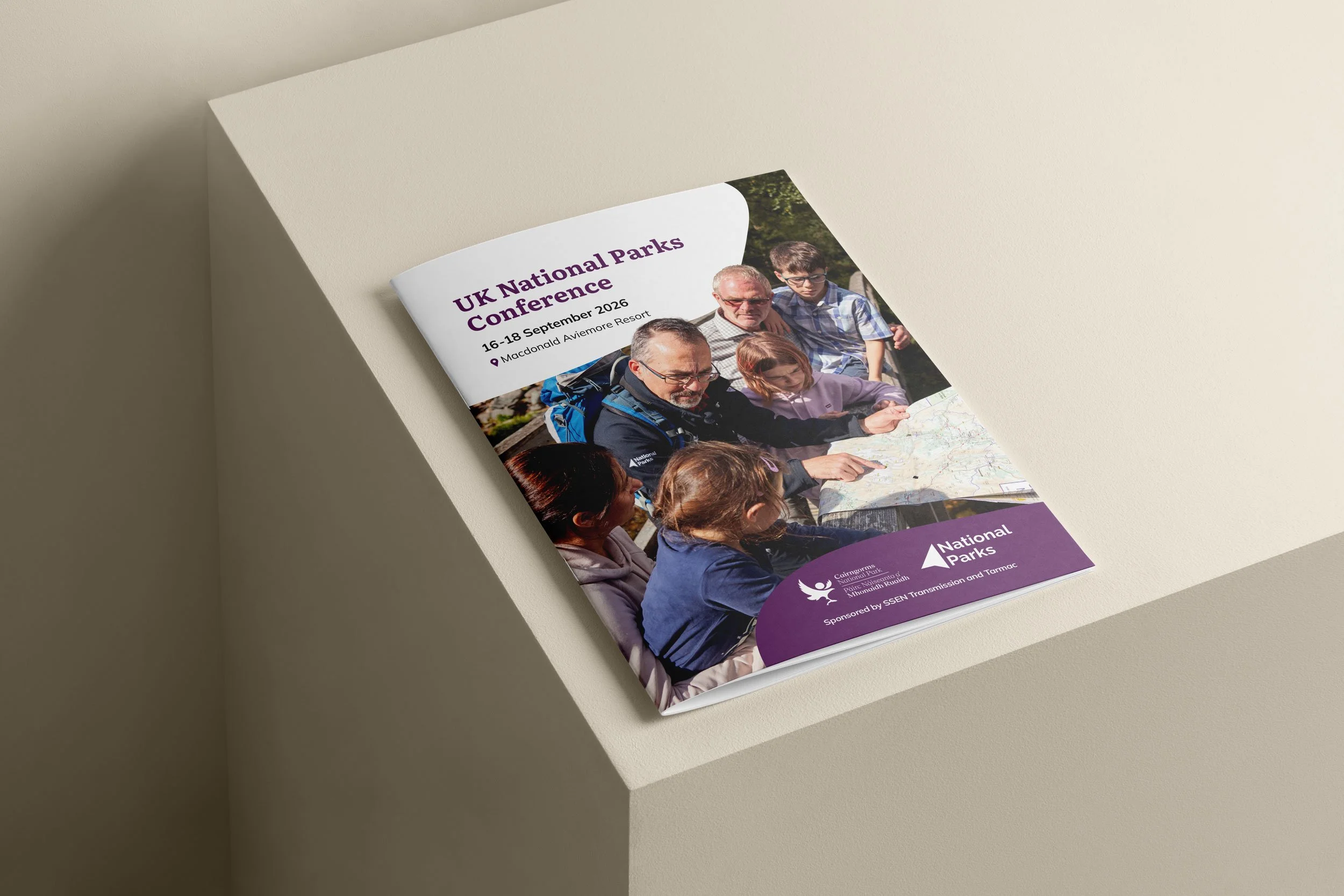 Accessible print design for the Cairngorms