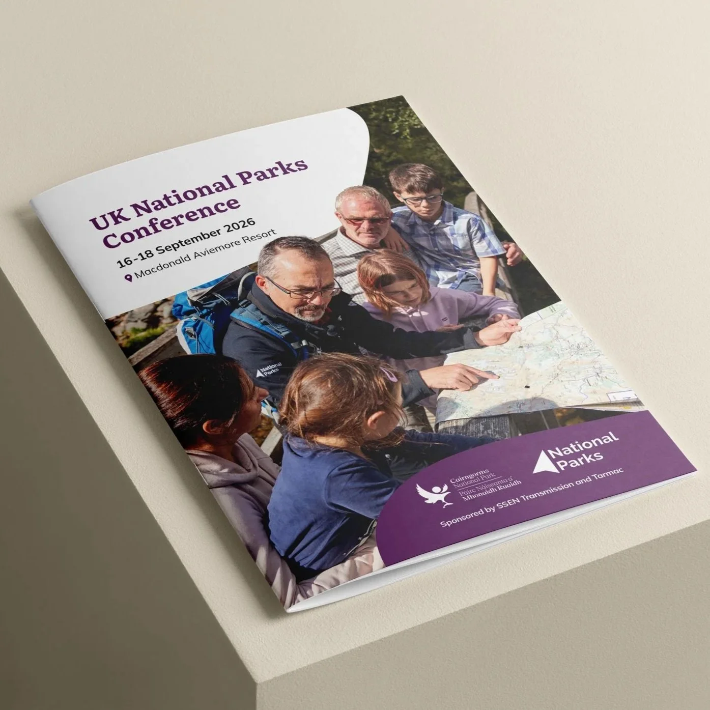 Accessible print design for the Cairngorms