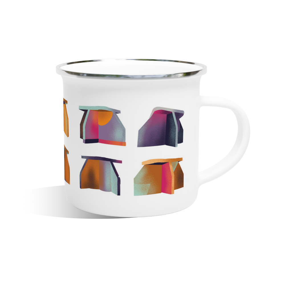 WL05: Bus Stops Mug Enamel