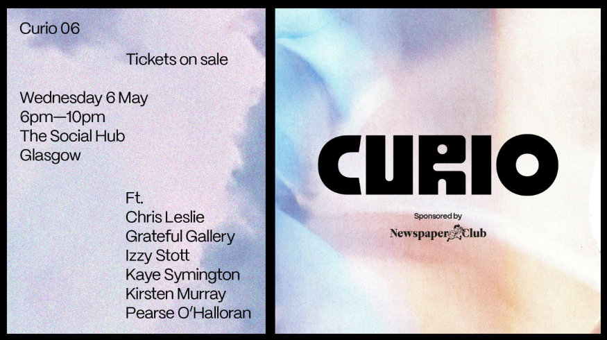 An image showing Curio's line up for the event