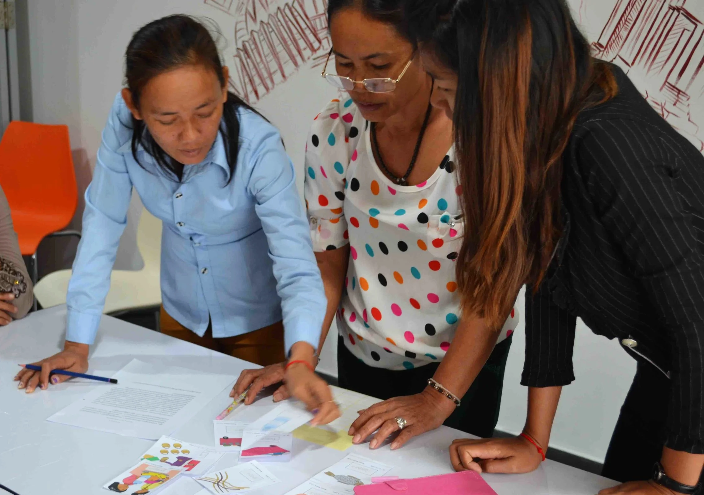 SHE participants during a financial literacy workshop
