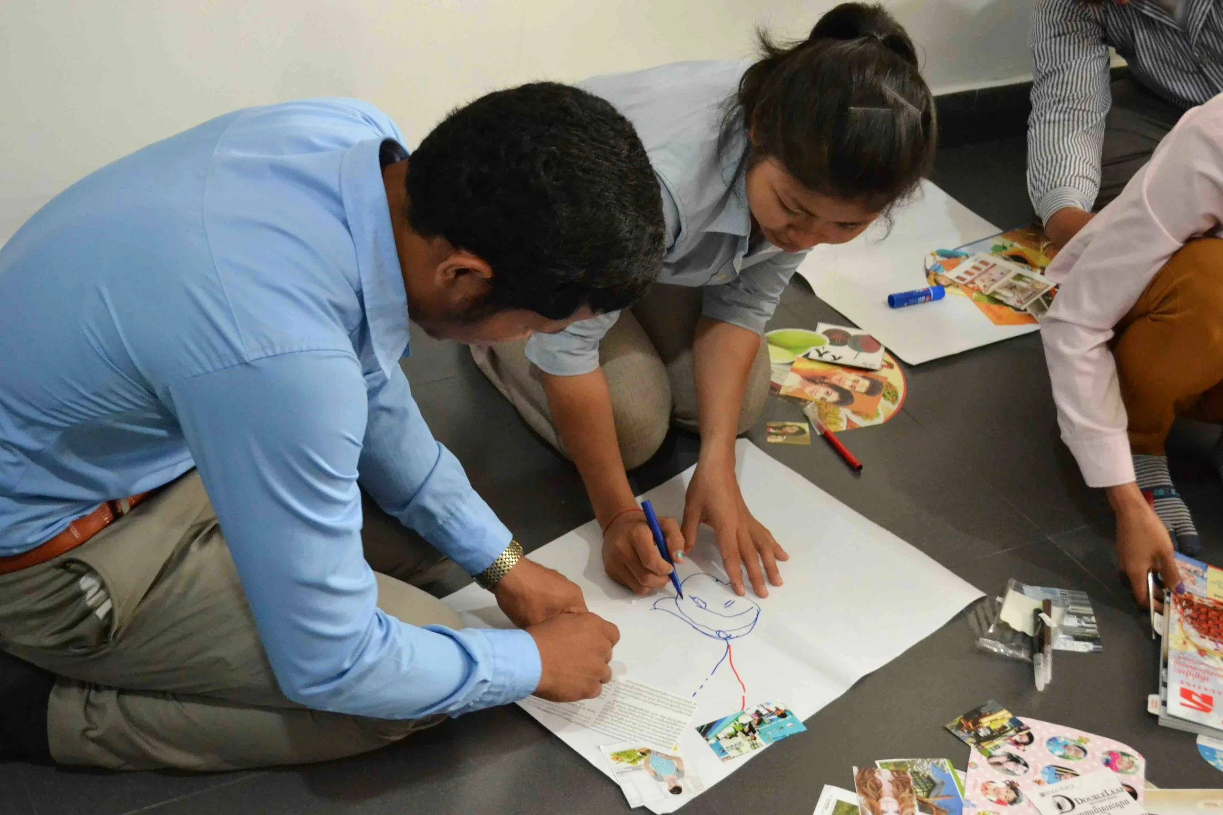 The SHE Incubator Program involves men from the start