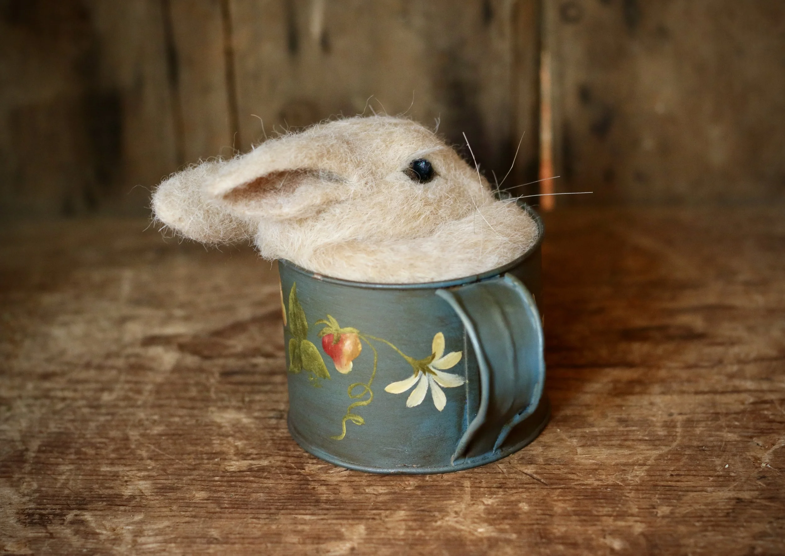 needle felted bunny