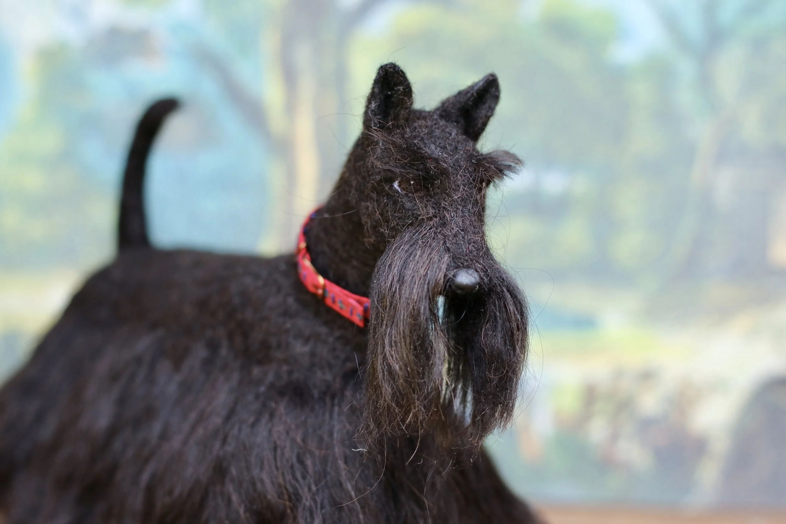 needle felted scottish terrier
