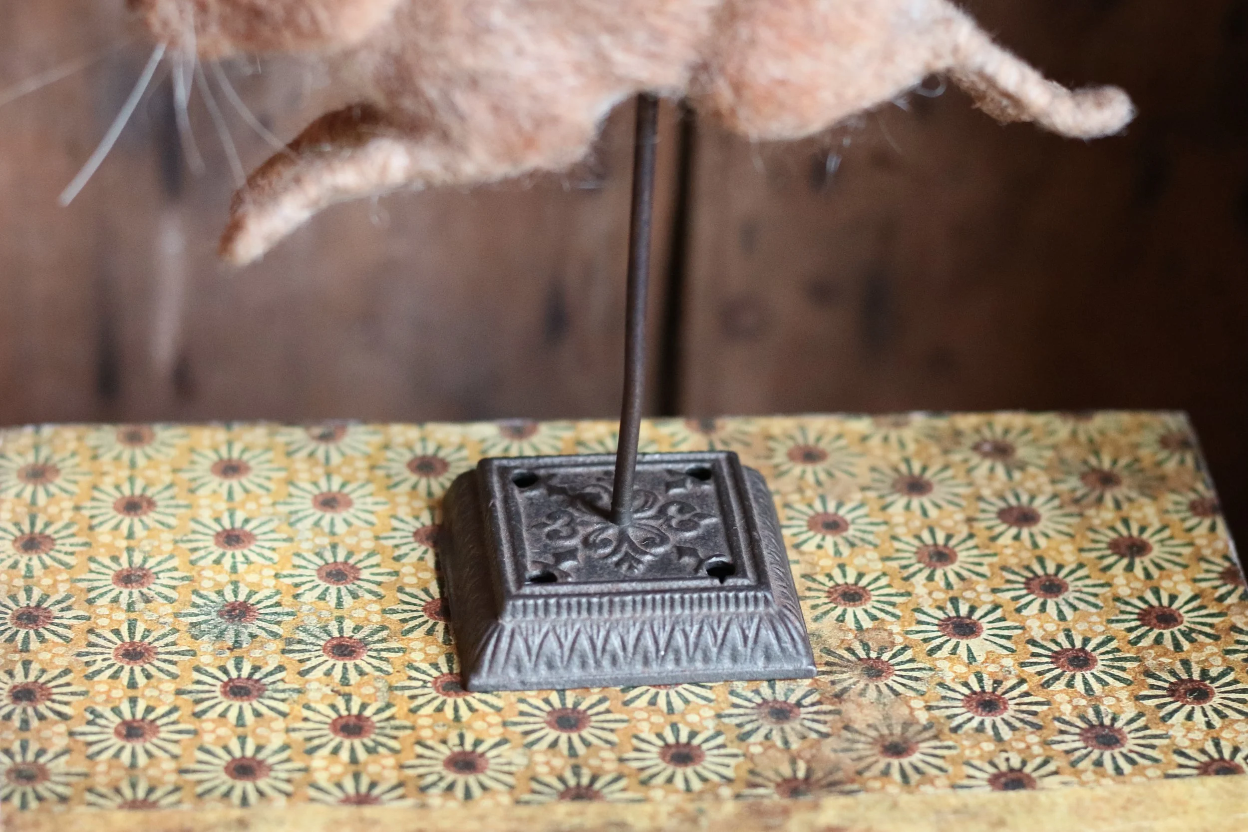 needle felted rabbit