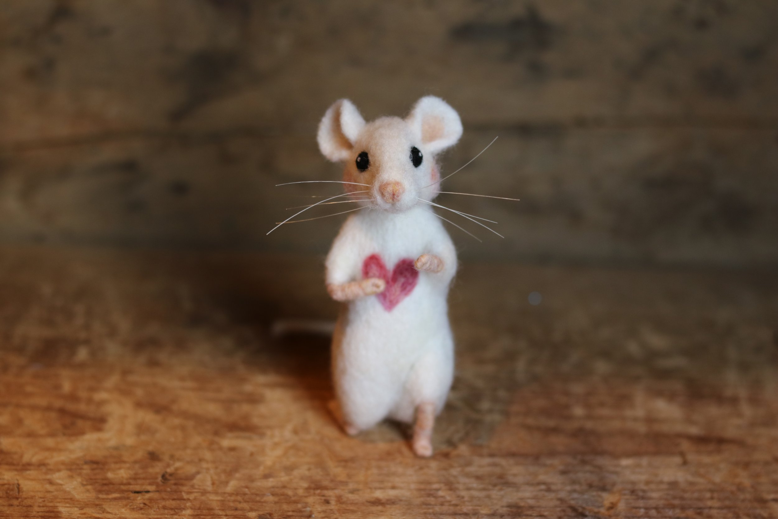 needle felted sculptures