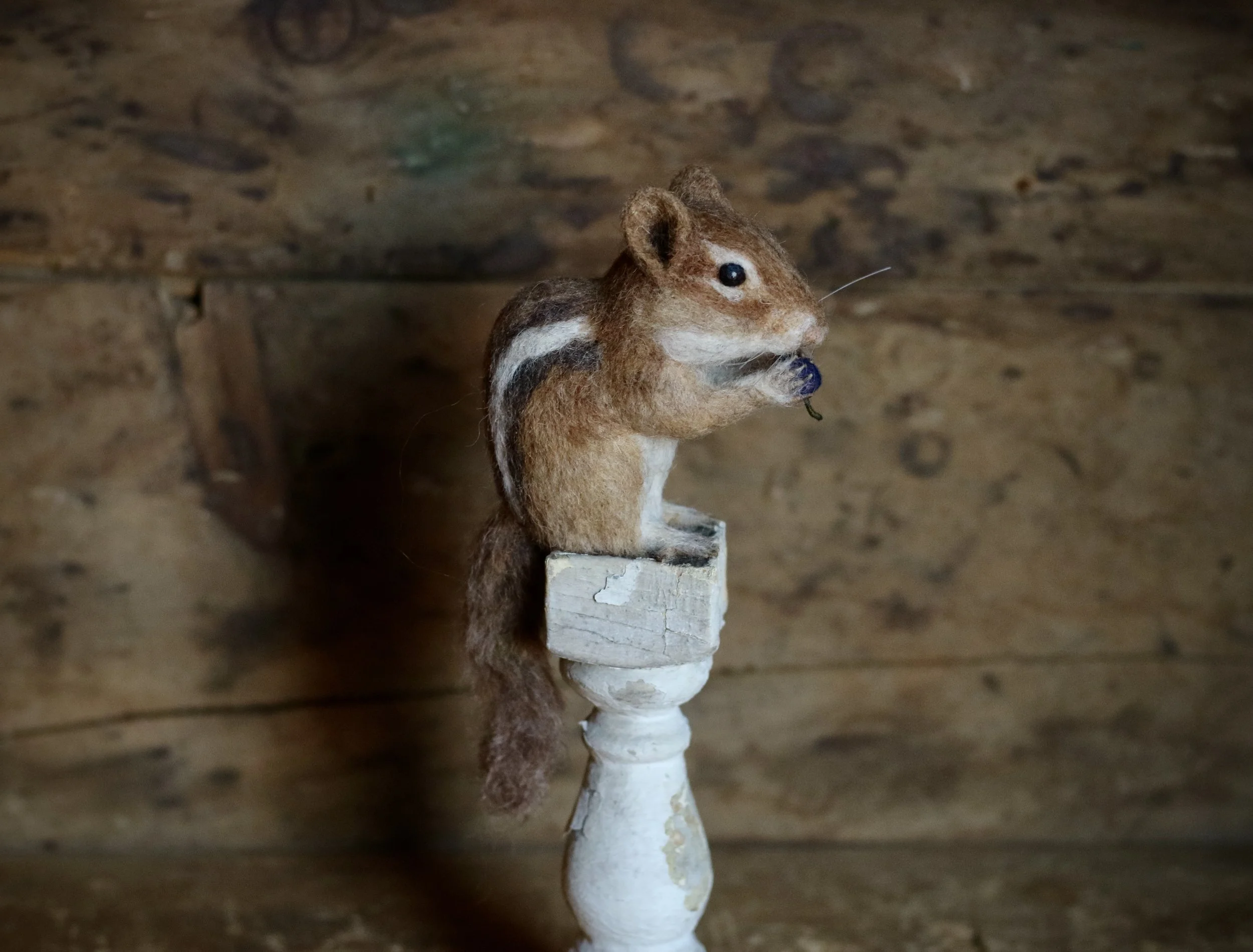 needle felted sculptures