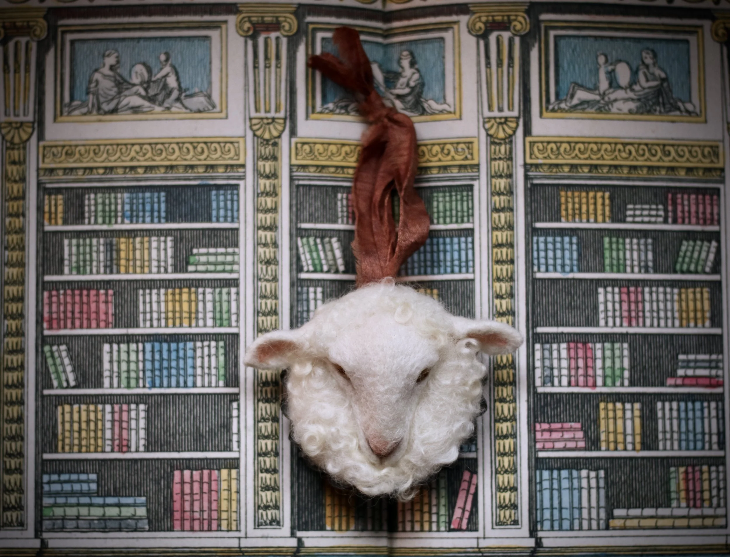 needle felted sculptures