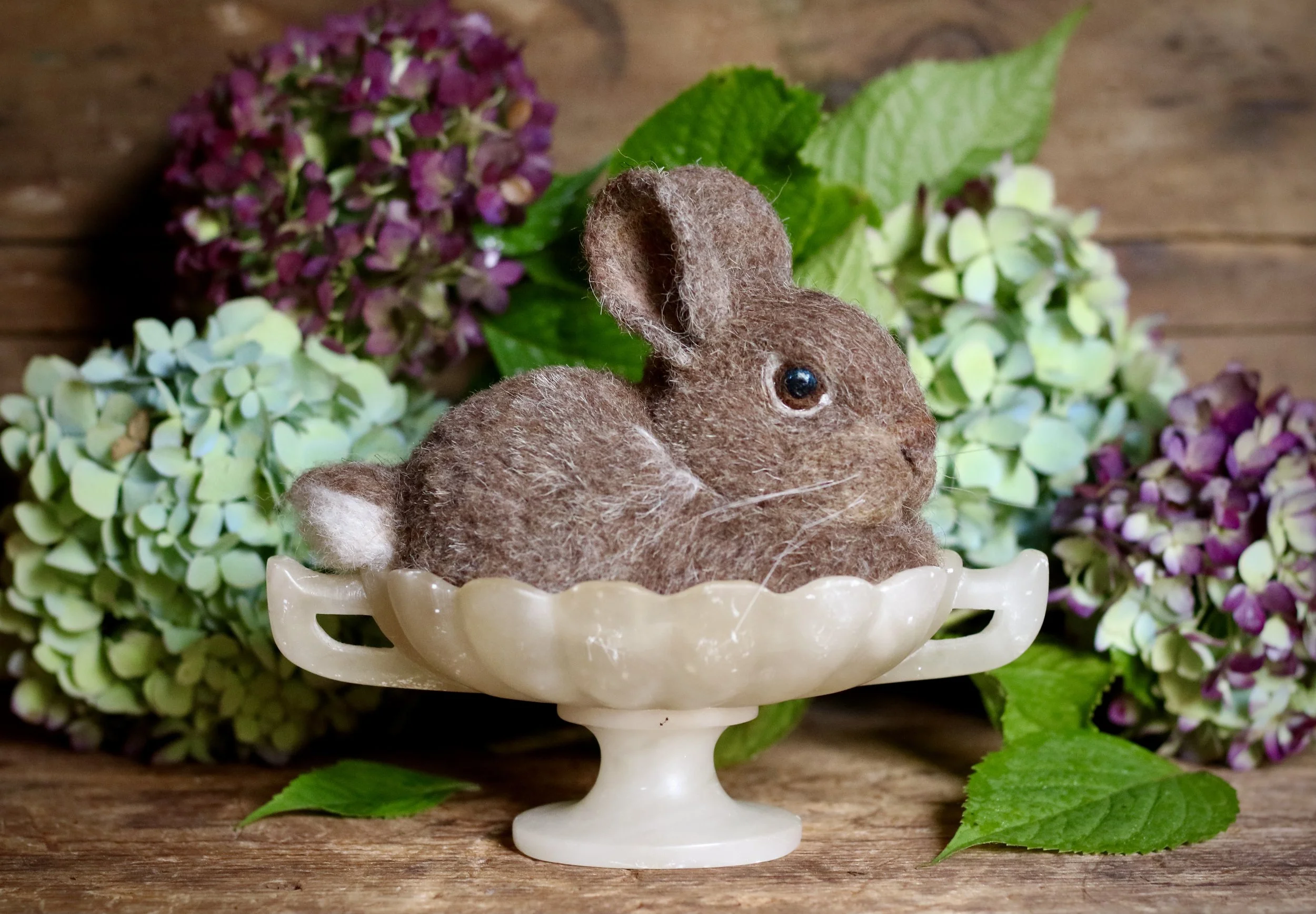 needle felted bunny rabbit