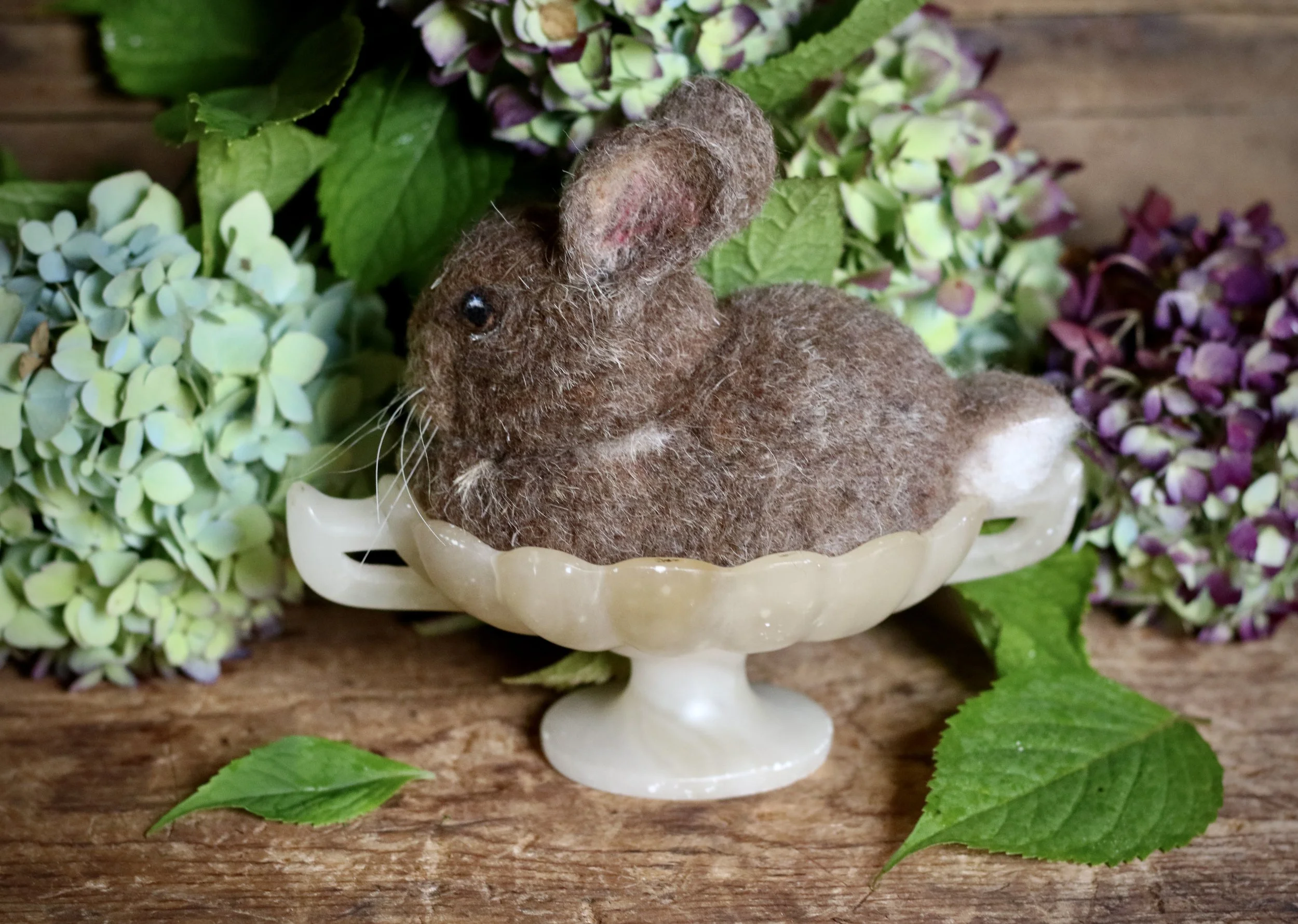 needle felted bunny rabbit