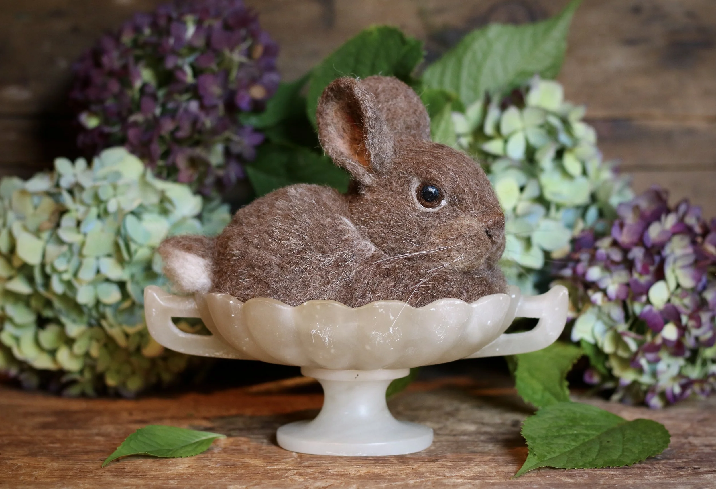needle felted bunny rabbit