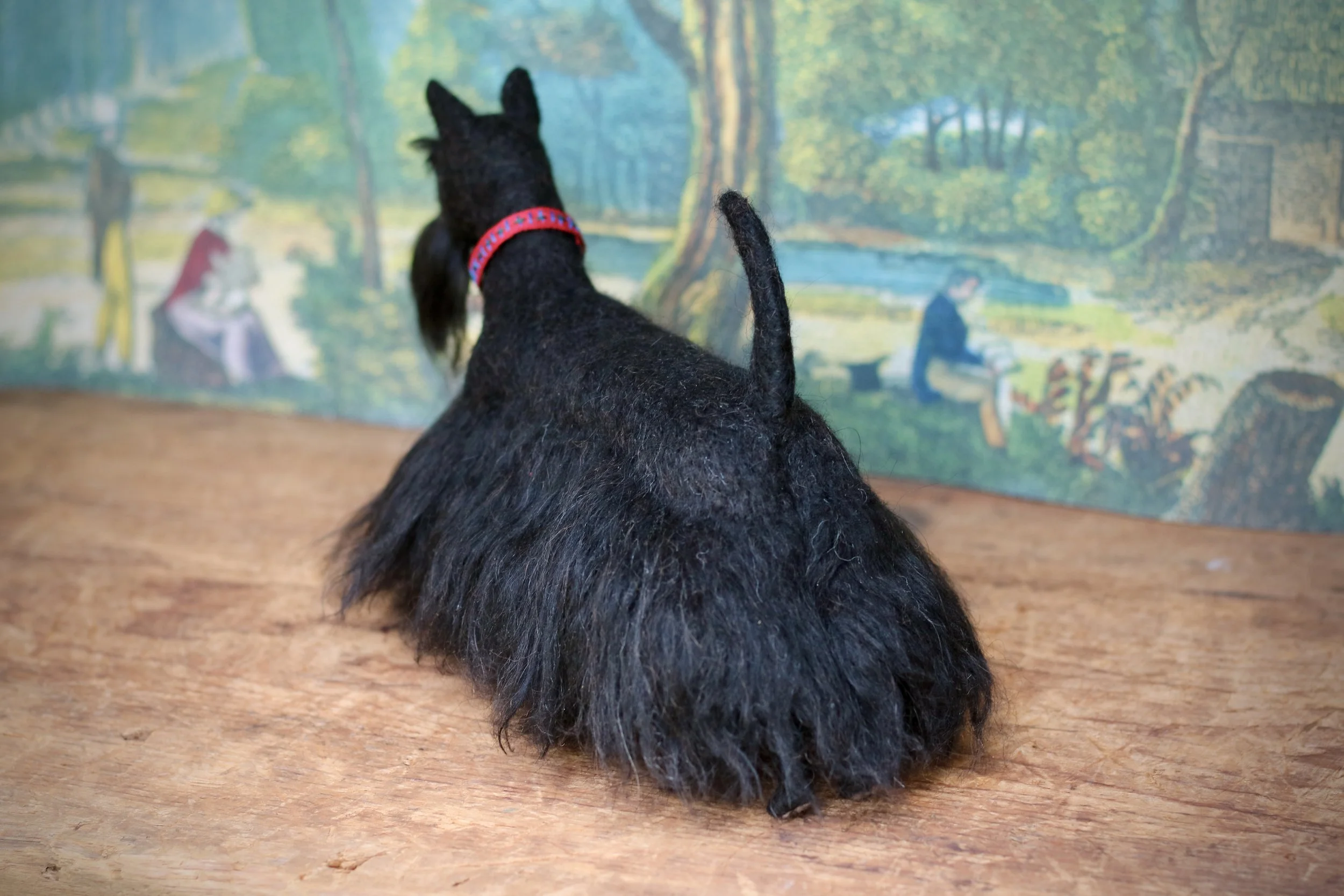 needle felted scottish terrier