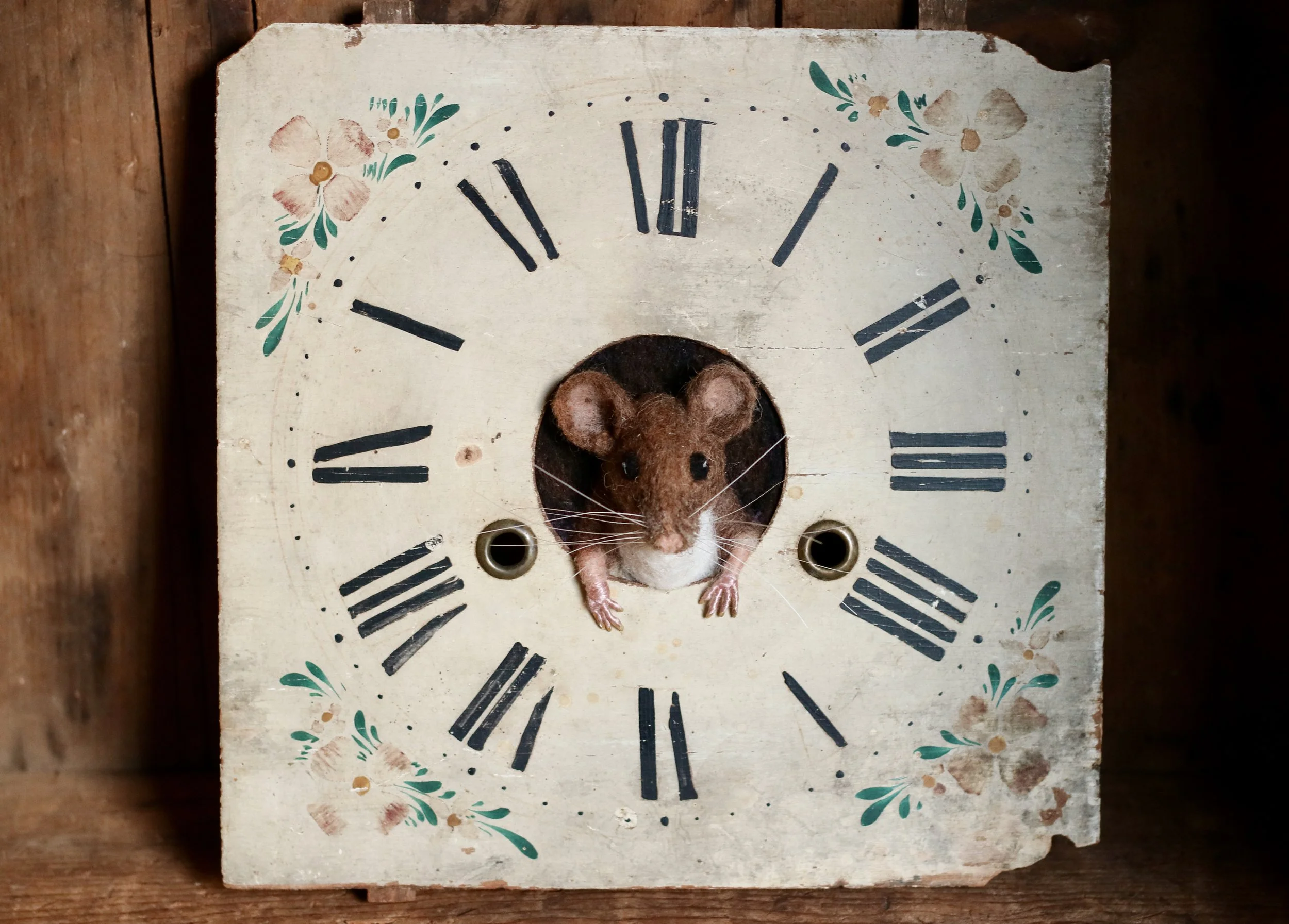 Mouse Clock Face
